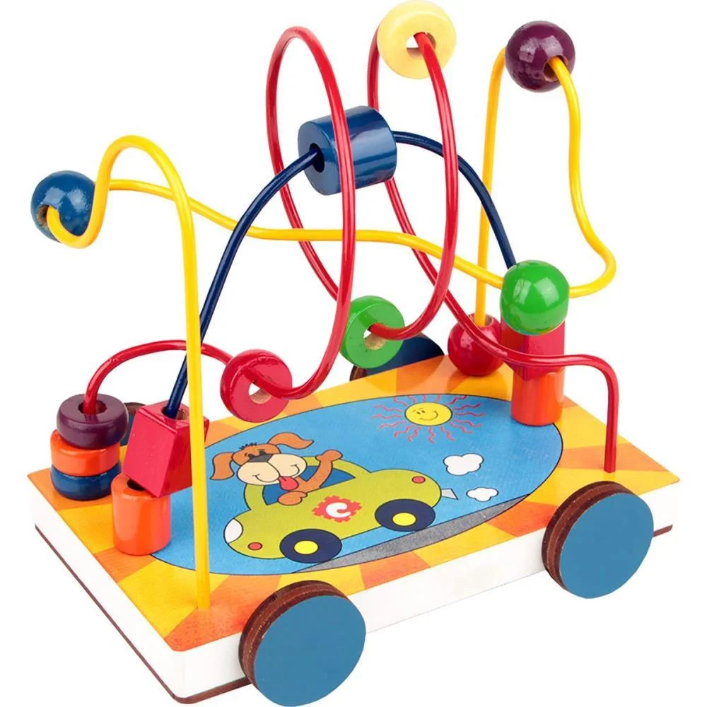 Brinquedo Pedagogico Carrinho Aramado 17X13X14,5Cm Carlu