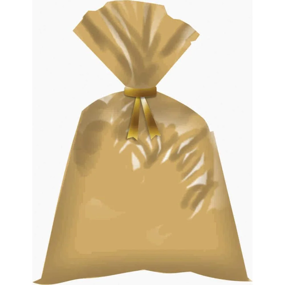 Saco Metalizado 45X60Cm Ouro/Prata/Verm.sortidos Packpel (Pct.c/50)
