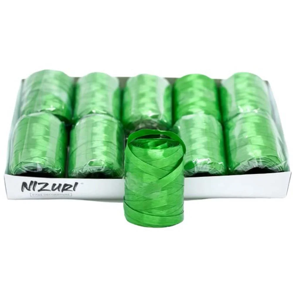 Fitilho 5Mmx50M Verde Nizuri (Pct.c/10)