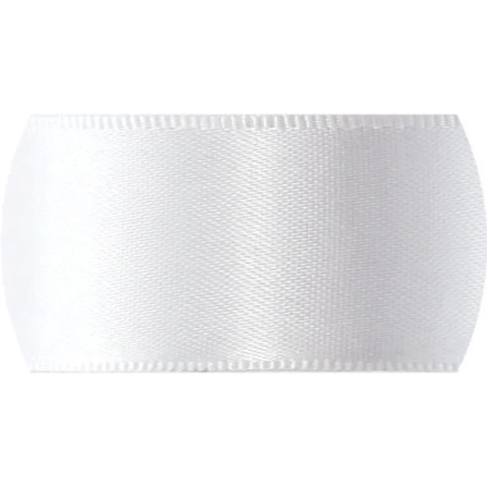 Fita De Cetim 22Mm 10M. Branco 201 Fitas Progresso