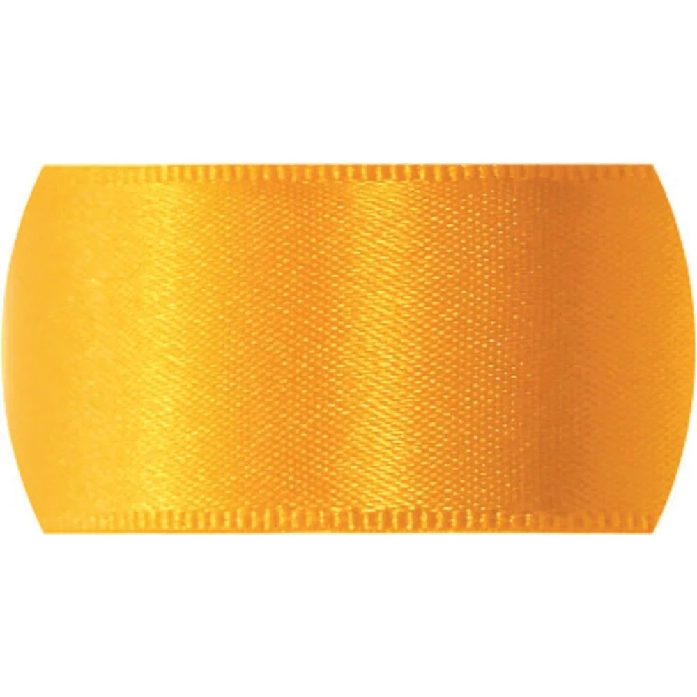 Fita De Cetim 07Mm 10M. Amarelo Ouro 038 Fitas Progresso