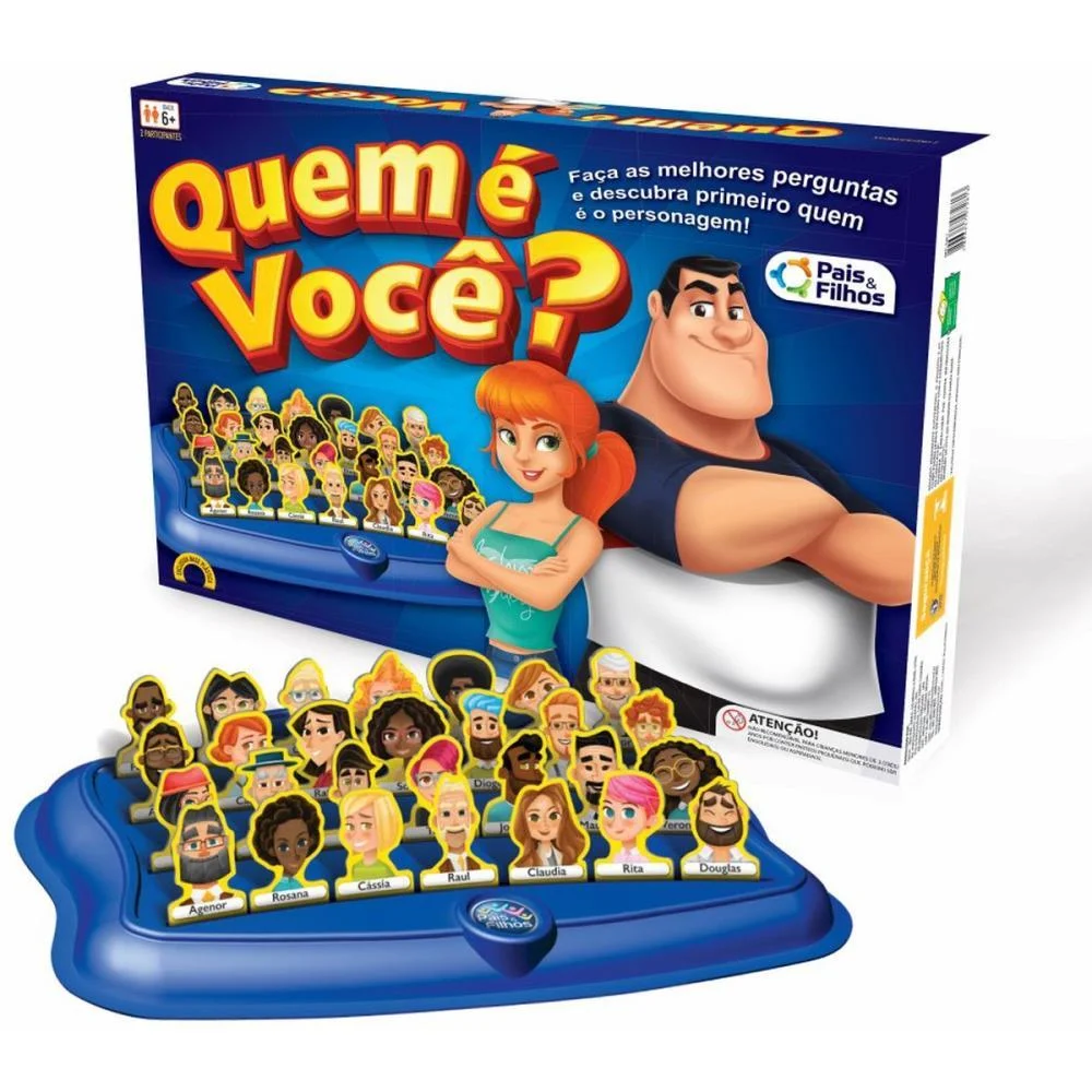 Jogo Diverso Quem E Voce Pais E Filhos