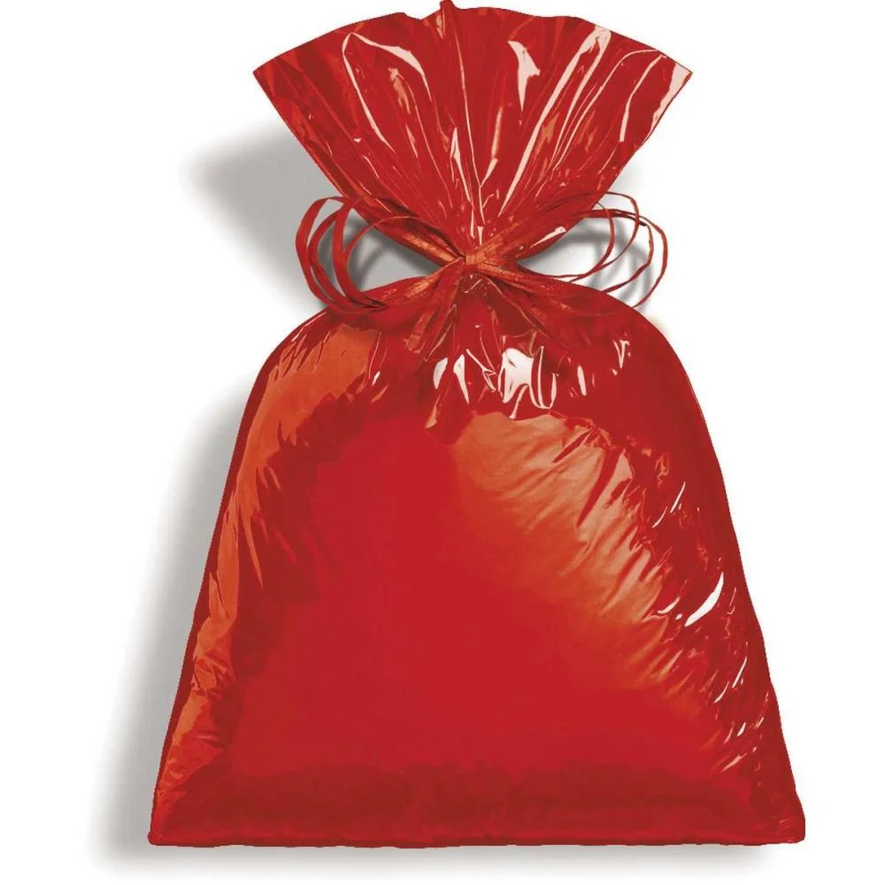 Saco Metalizado 45X60Cm Vermelho 45X59Cm. Cromus (Pct.c/25)