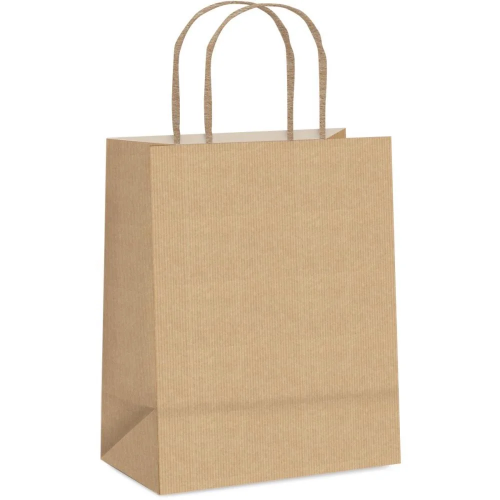 Sacola Para Presente Kraft Exg 43X38X20Cm Cromus (Pct.c/10)