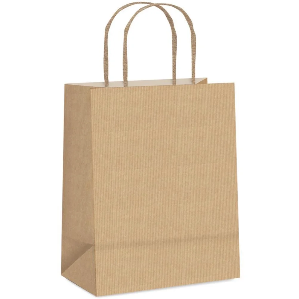Sacola Para Presente Kraft Pp 16X12X8Cm Cromus (Pct.c/50)