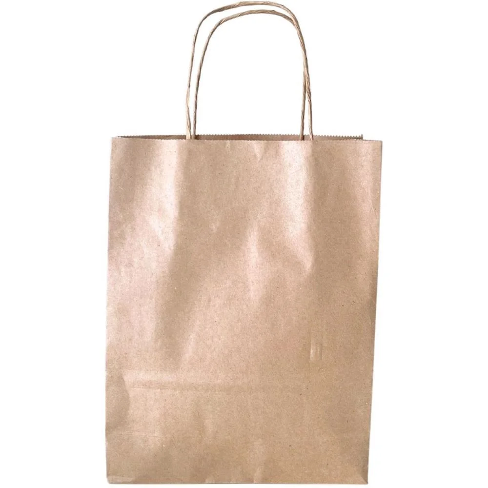 Sacola Para Presente Kraft M 25X19X8Cm Gala Embalagens (Pct.c/10)