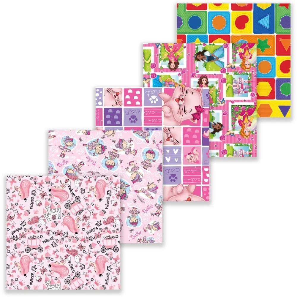 Saco Metalizado 50X70Cm Infantil Feminino 50X69Cm (S) Gala Embalagens (Pct.c/50)