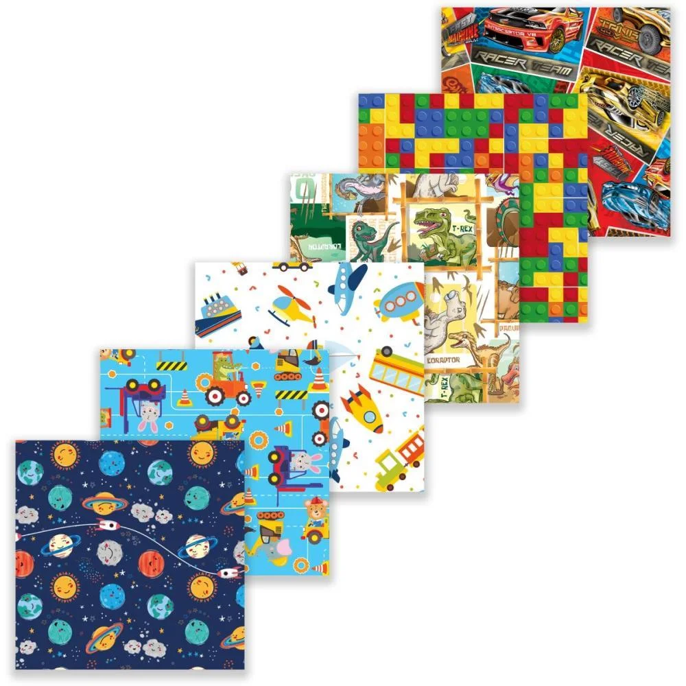 Saco Metalizado 50X70Cm Infantil Masculino 50X69Cm (S) Gala Embalagens (Pct.c/50)