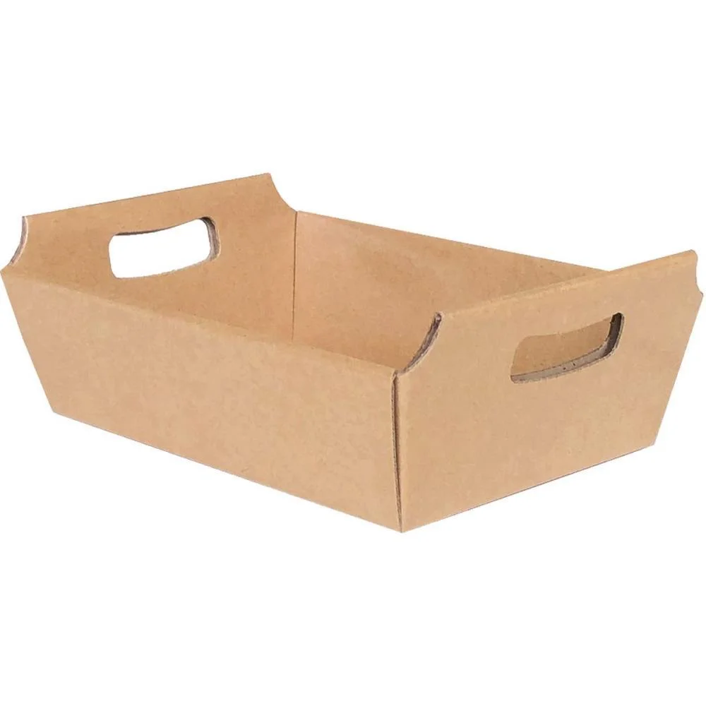 Cesta De Papel Kraft Tam M 27X12X18,5Cm Cristina (Pct.c/10)