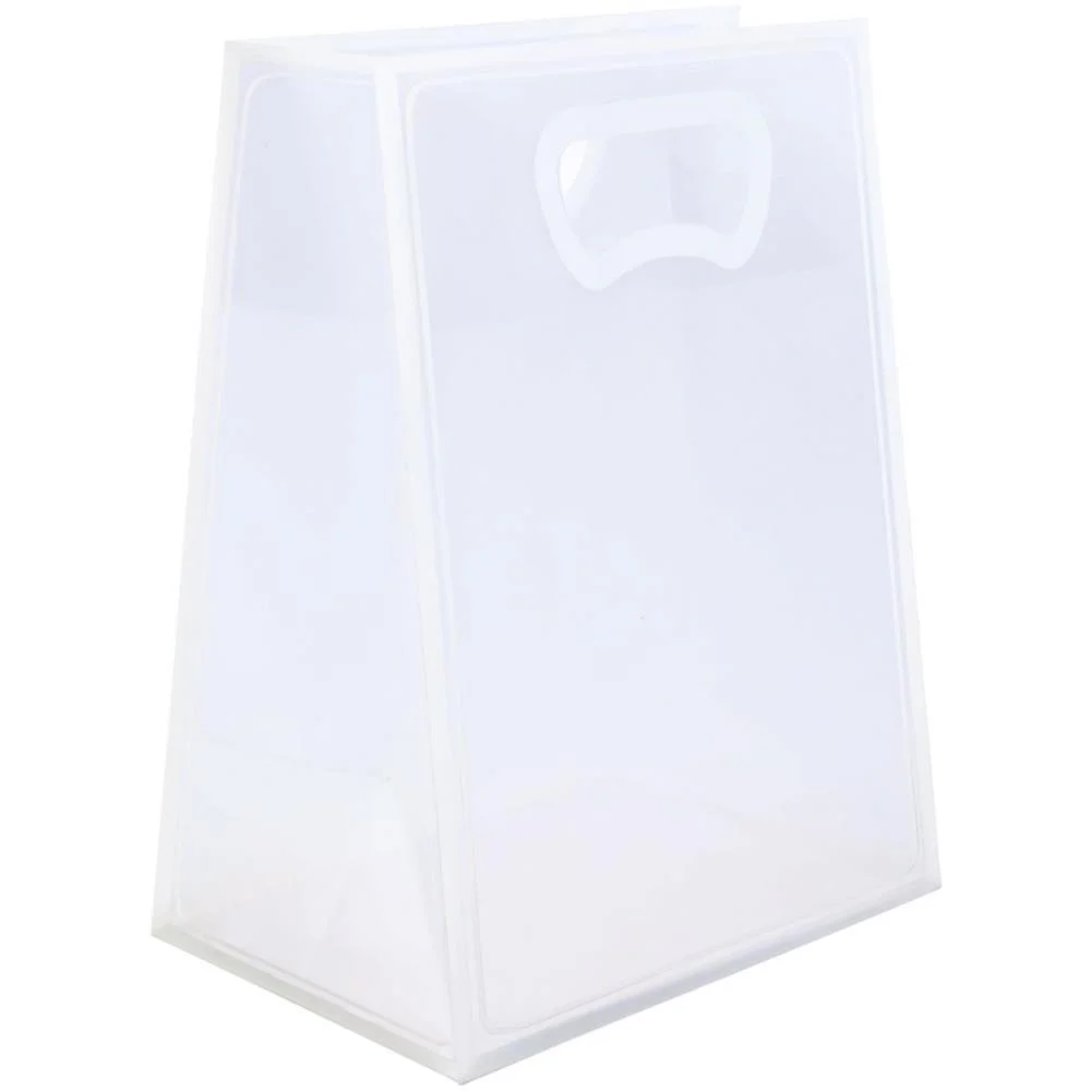 Sacola Para Presente Lisa Pp Alca Plana Fosca 30X23X15Cm Cromus (Pct.c/10)