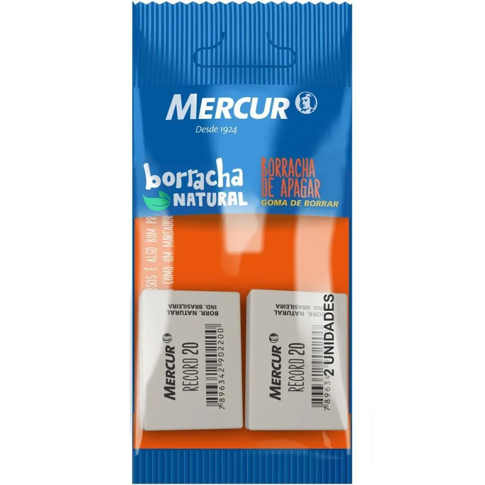 Borracha Branca Pull Pack Record 20 Mercur (Bl.c/02)