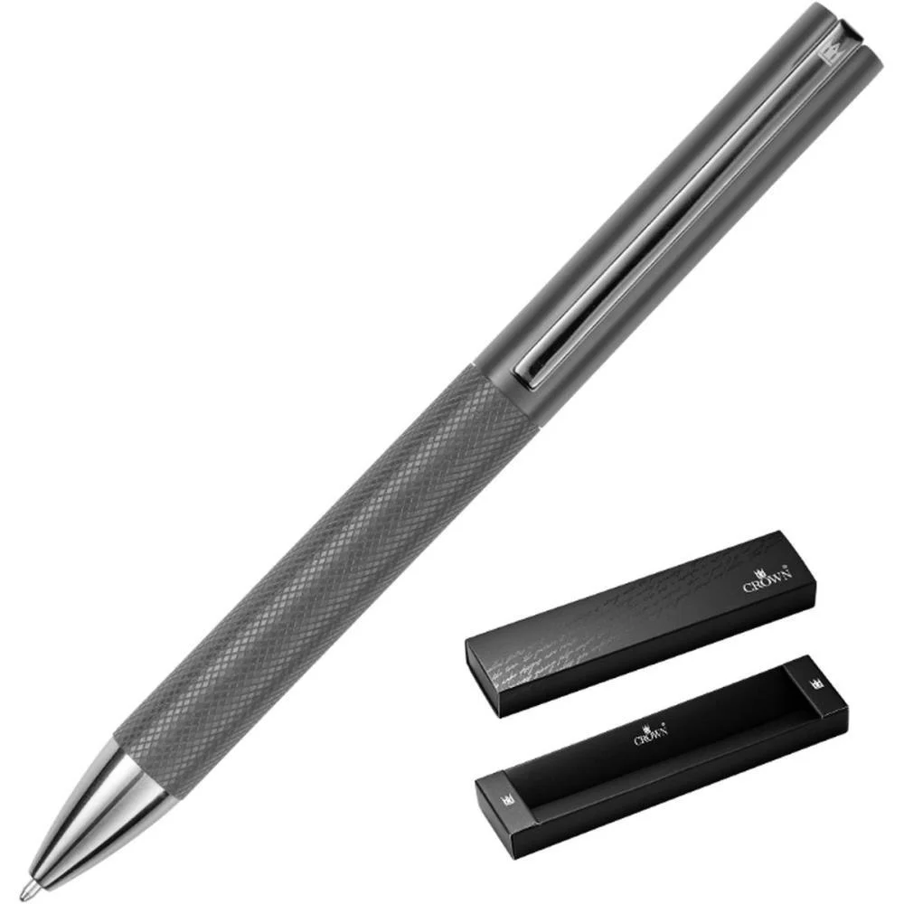 Caneta Esferografica Athenas Esfera Fume Clipe Fume Crown