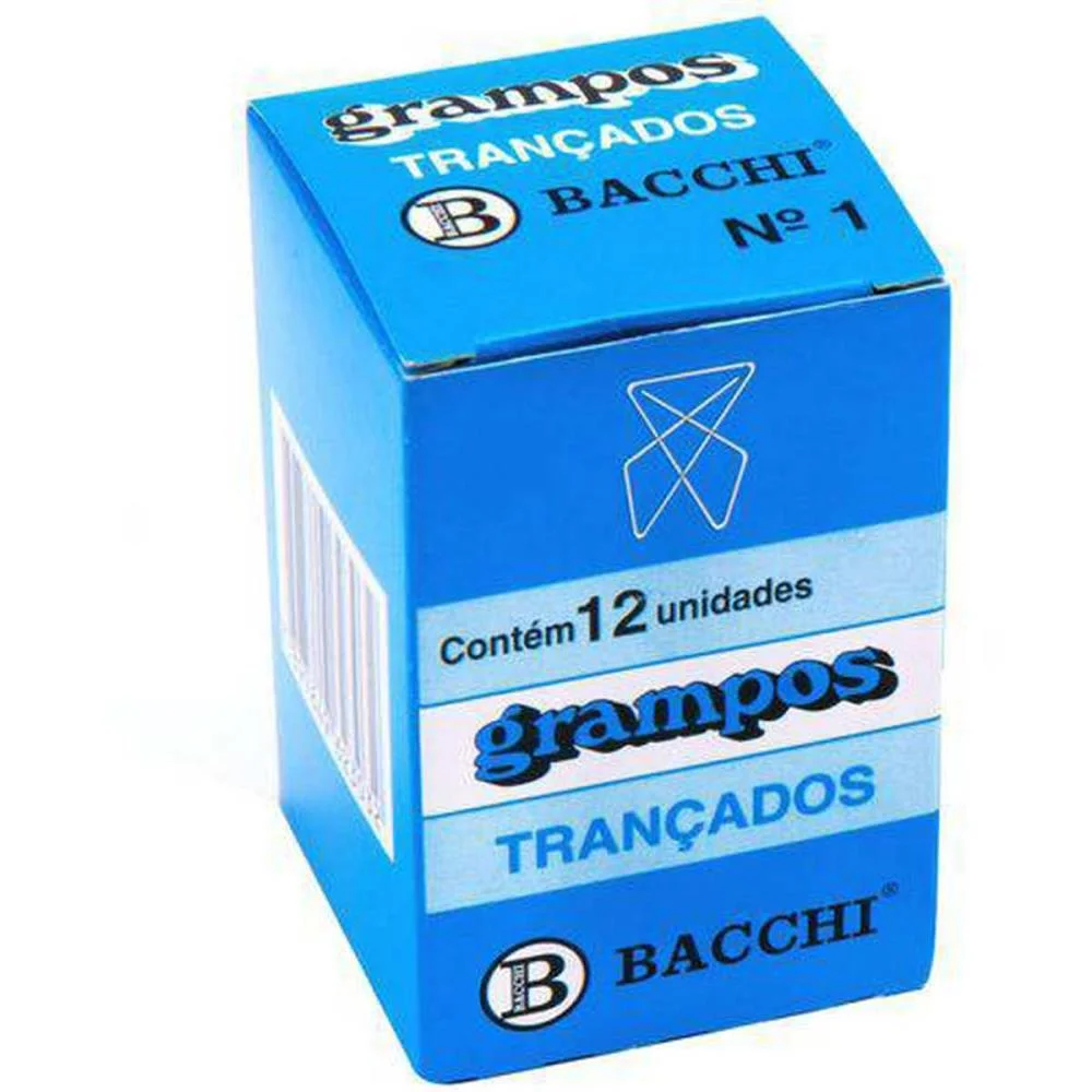 Clipe Galvanizado Aco Trancado 1 12 Undades Bacchi (Pct.c/10)
