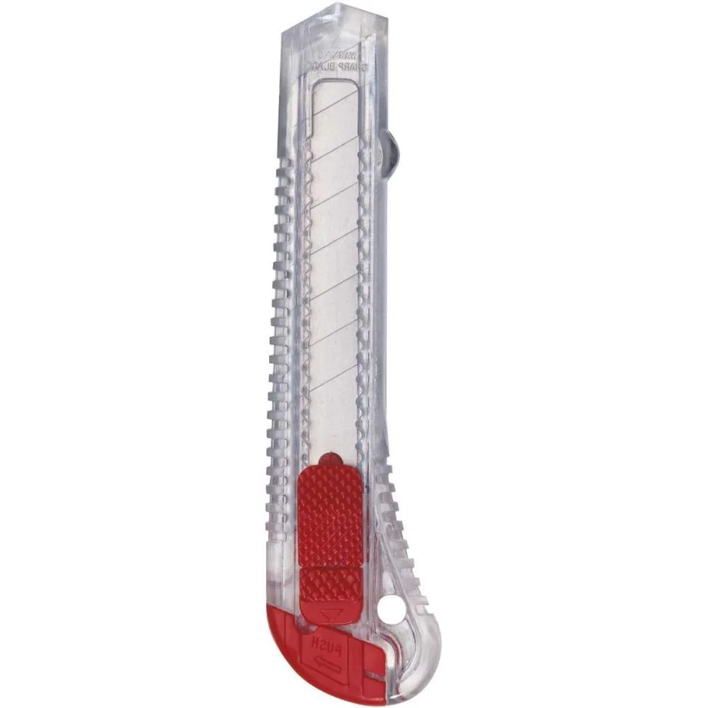 Estilete Largo Corpo Transparente Mod.29Bp Sertic C/ 12 Unidades