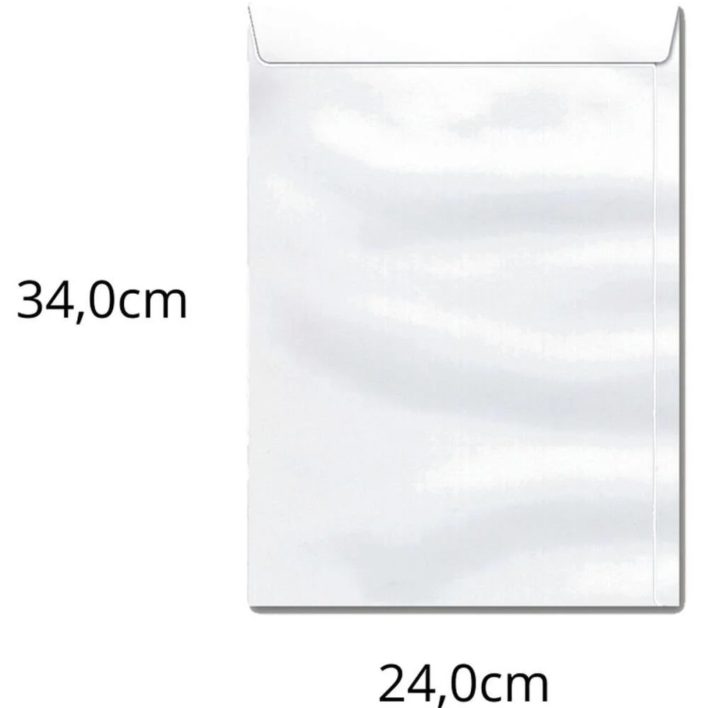 Envelope Saco Branco 240X340 90Grs. Of 34 Scrity (Cx.c/250)