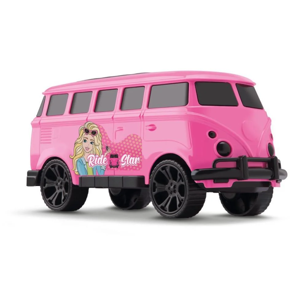 Carrinho Kombi Ride Star Rosa Orange Toys