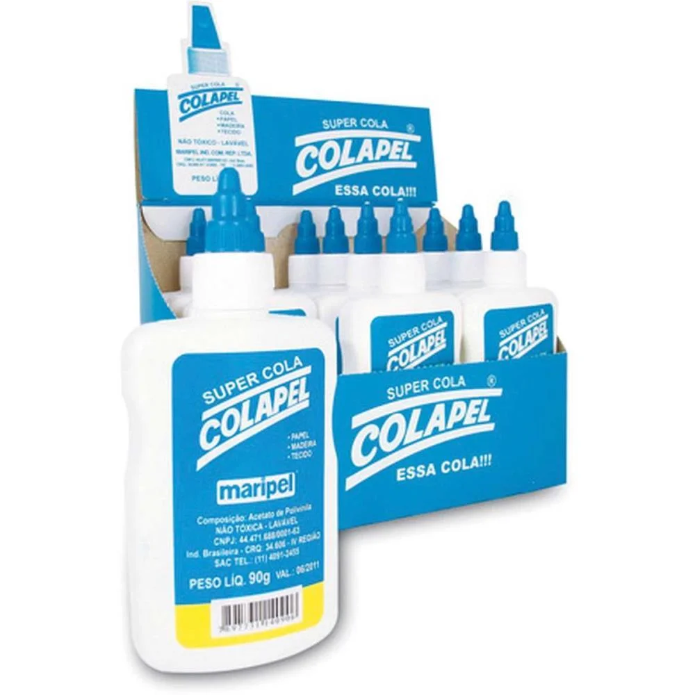 Cola Escolar Colapel 90G Maripel (Cx.c/12)