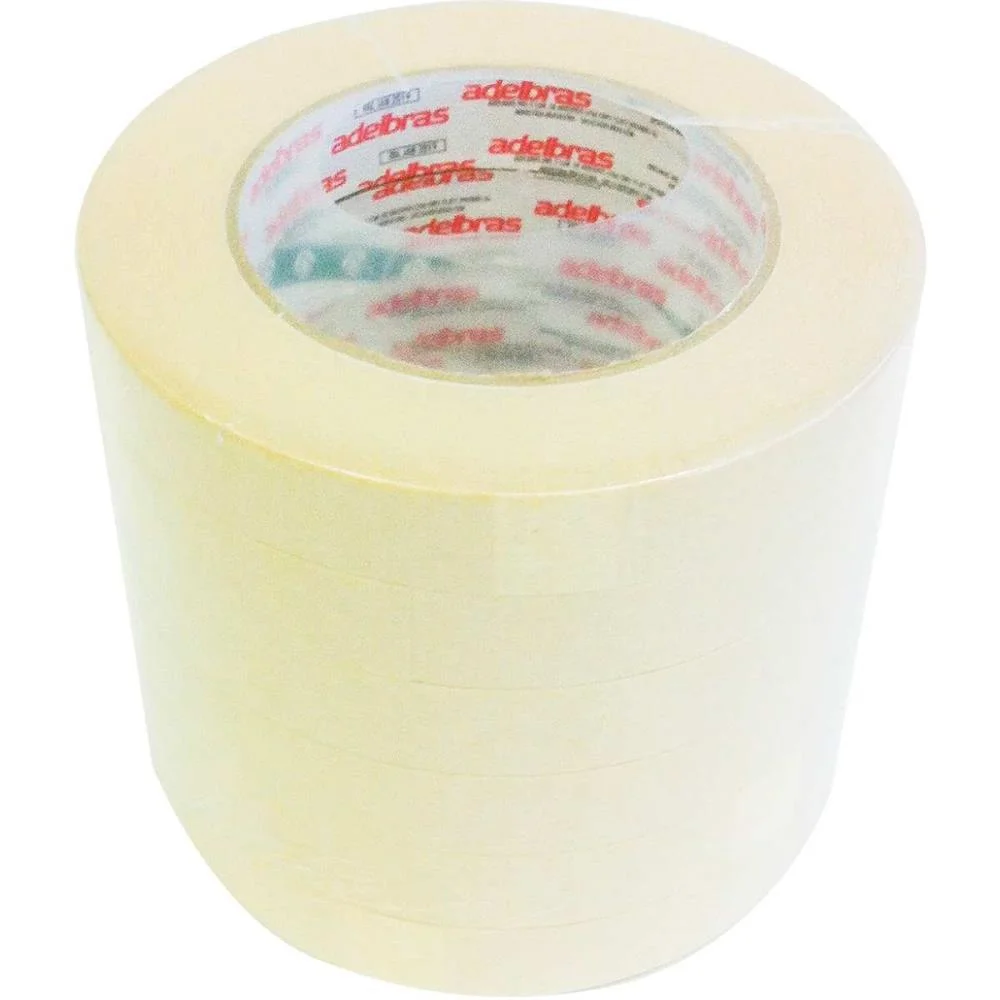 Fita Para Empacotamento Papel Kraft 780 18Mmx50Mts Adelbras (Pct.c/06)