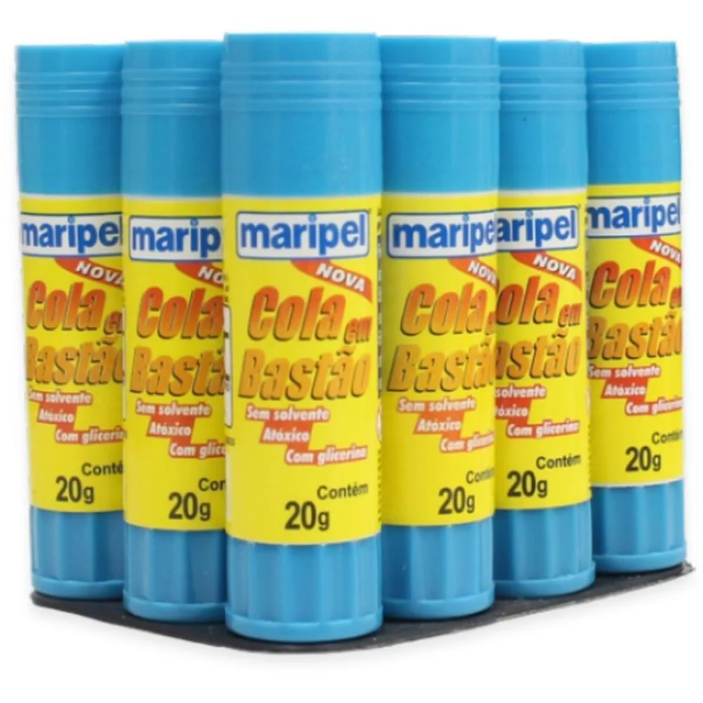 Cola Em Bastao 20G. Maripel C/ 12 Unidades