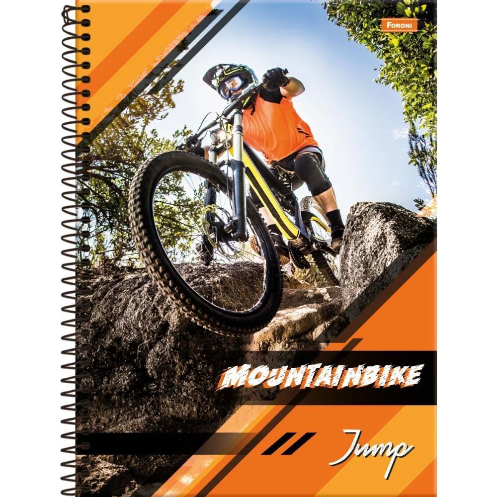 Caderno 01X1 Capa Dura Jump 96 Folhas Foroni (Pct.c/04)
