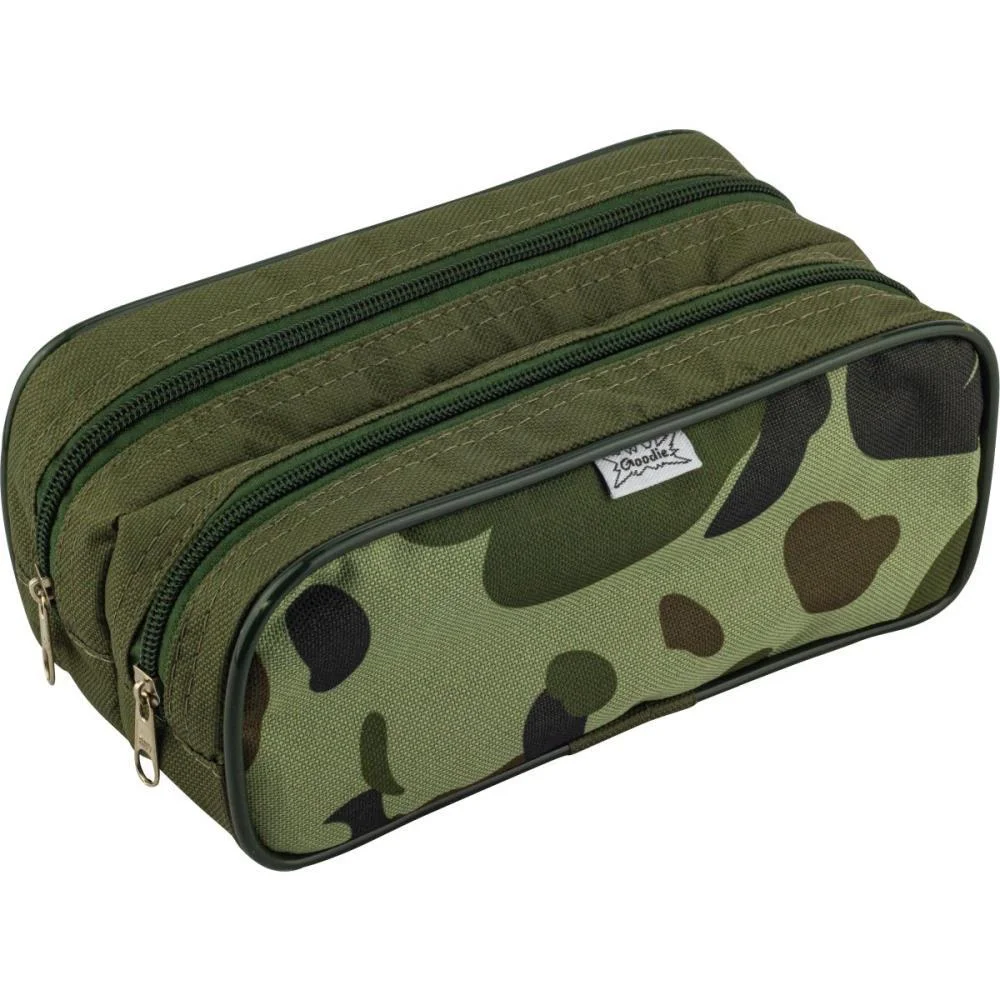 Estojo Duplo Lona Camuflado Sortido Goodie (Pct.c/04)