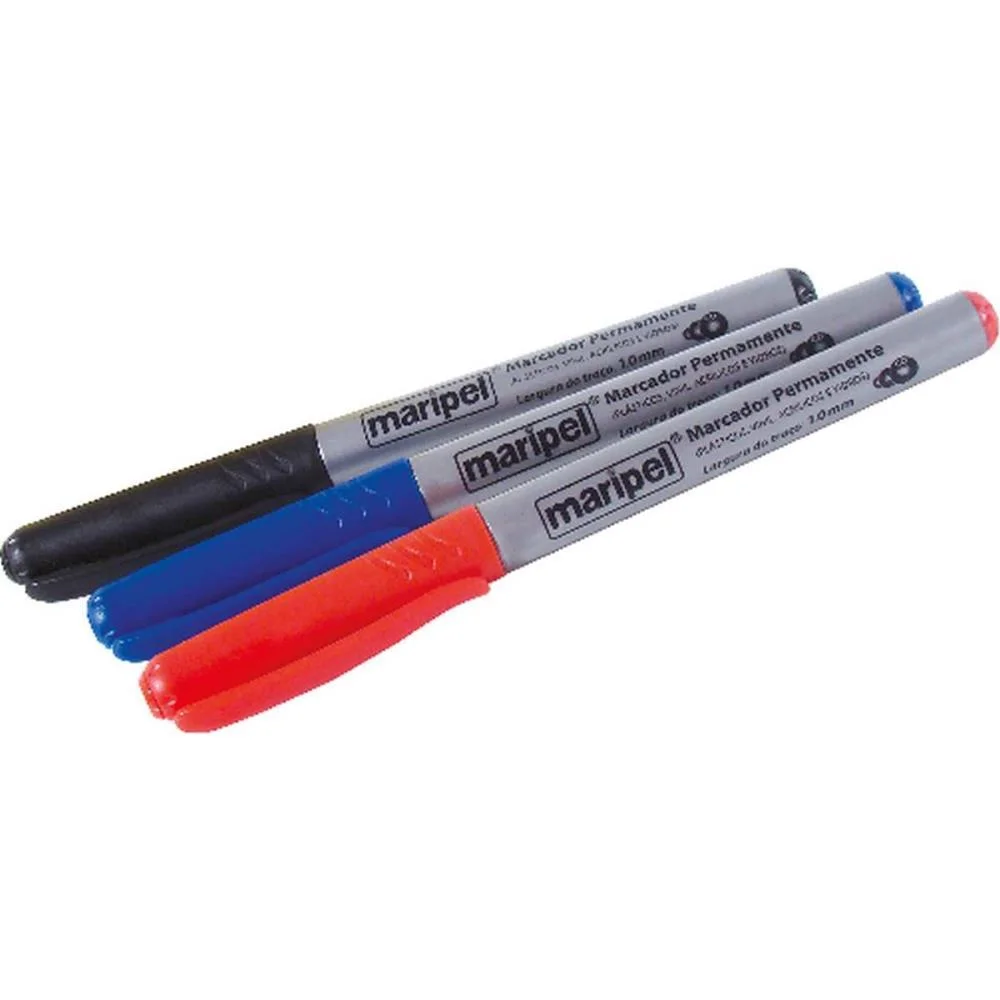 Caneta Para Cd 2.0Mm Azul Maripel (Cx.c/12)