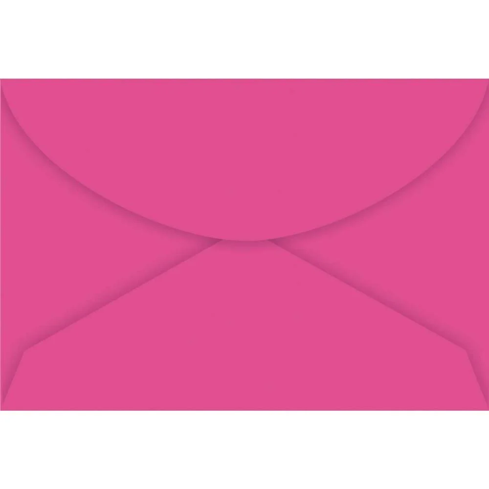 Envelope Colorido Visita Pink Color Plus 80G. Foroni (Cx.c/100)