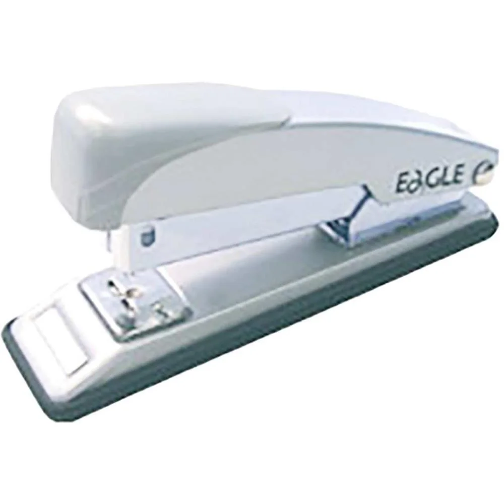 Grampeador Metal Eagle 205 Pequeno 26/6 Pr/Cinz Sertic