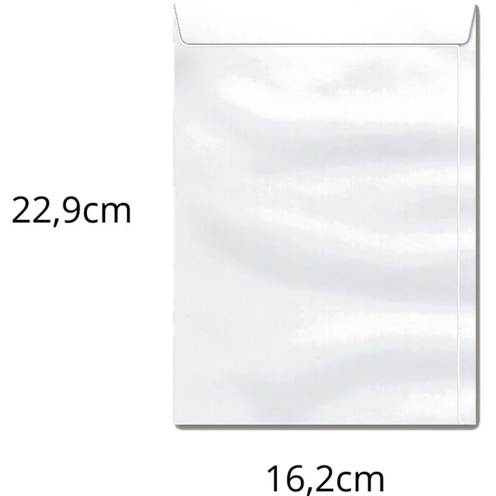 Envelope Saco Branco 162X229 90Grs. Of 23 Scrity (Cx.c/250)