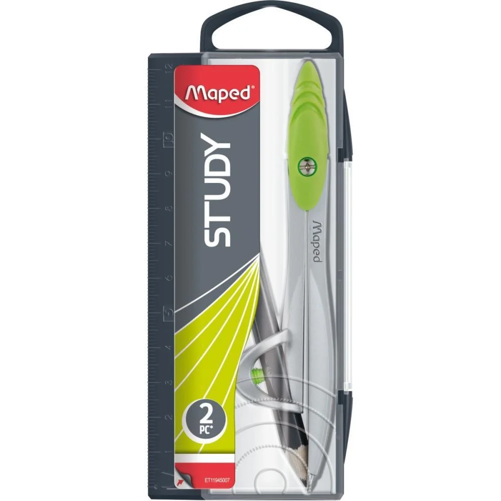 Compasso Study Com Lapis Maped (Estojo)