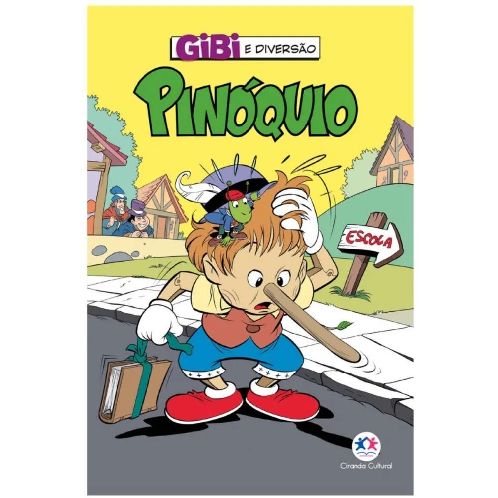 Gibi Pinoquio 16Pgs 20X14Cm Magic Kids