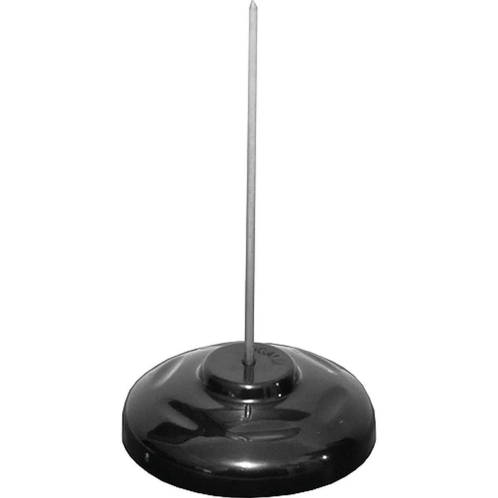 Espeto Para Papel Metal Preto/Cinza Cavia (Pct.c/12)