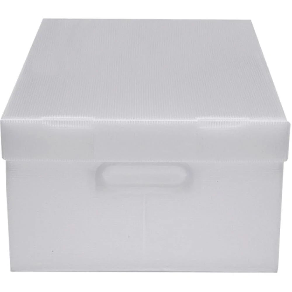 Caixa Organizadora Novaonda Cristal Gd 43,7X31X24 Polibras