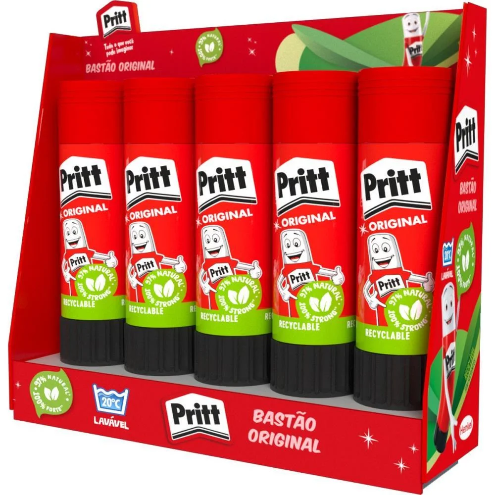 Cola Em Bastao Pritt 40 Gramas Henkel (Pct.c/05)