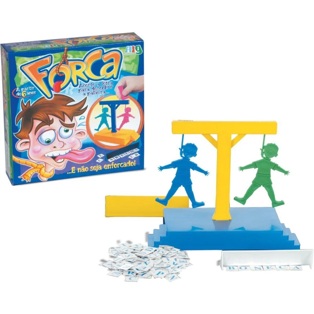 Jogo Diverso Forca Nig Brinquedos