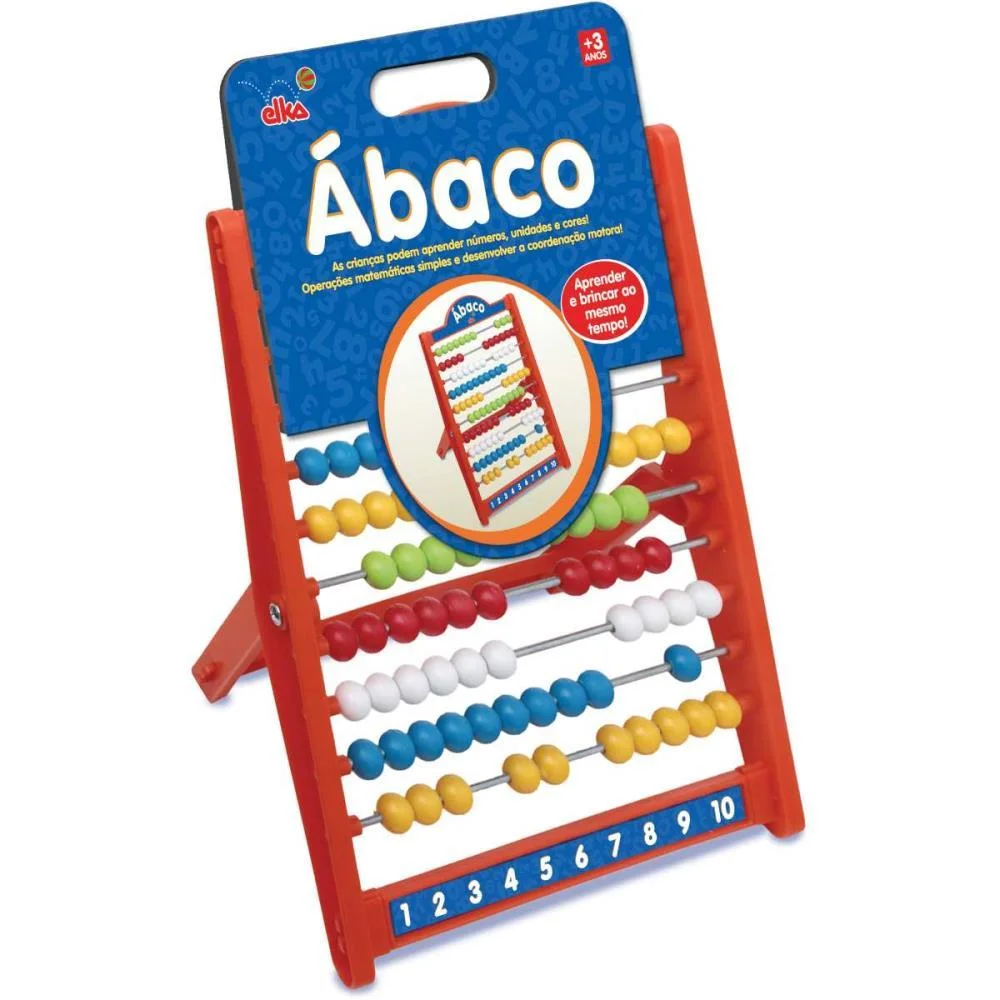 Contador Abaco Escolar C/100 Bolas Elka