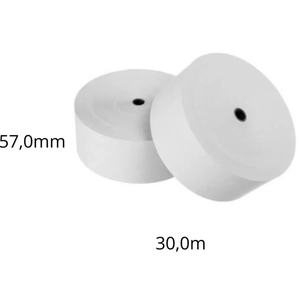 Bobina Calculadora 57Mmx30M.1 Via S/Tubete Scrity 30 Unidades