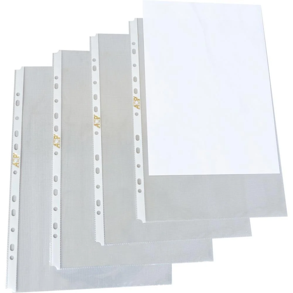 Envelope Plastico A4 11Furos 0,8Mm Acp C/ 100 Unidades