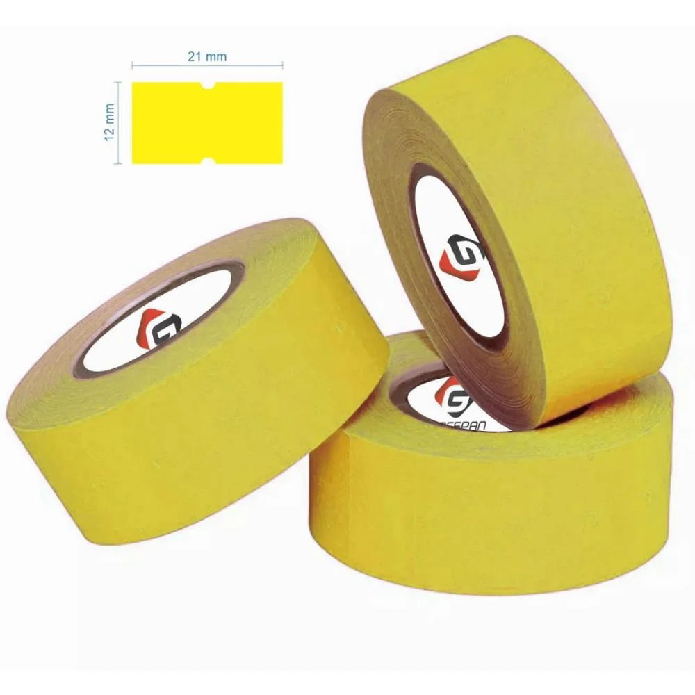 Etiqueta Para Preco Mx 5500 21X12 C/1000 Etiq.amar Grespan (Pct.c/10)