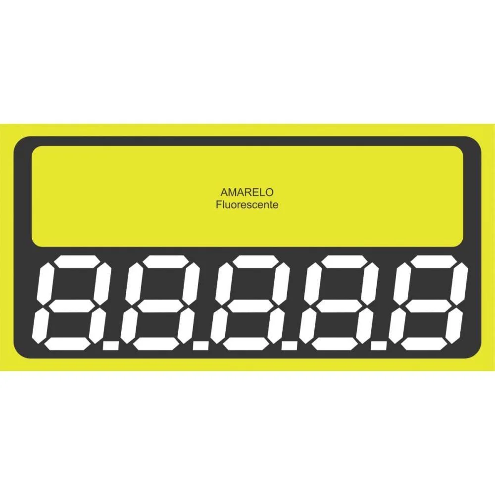 Etiqueta Para Marcacao Preco Pvc Gd. 110X55Mm.c/03 Un Grespan (Pacote)