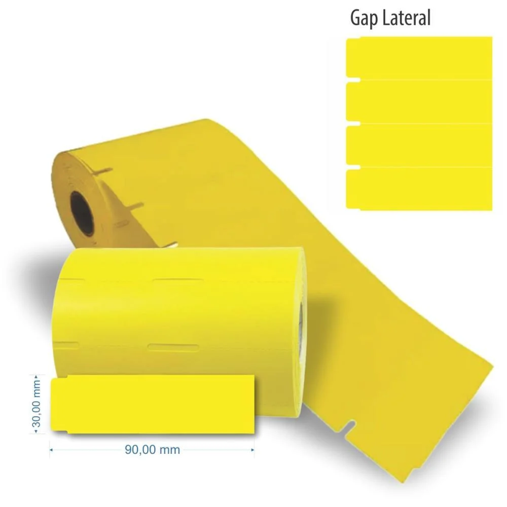 Etiqueta Para Marcacao Friso Gondola 90X30Mm C/1000 Grespan (Rl.c/1000)