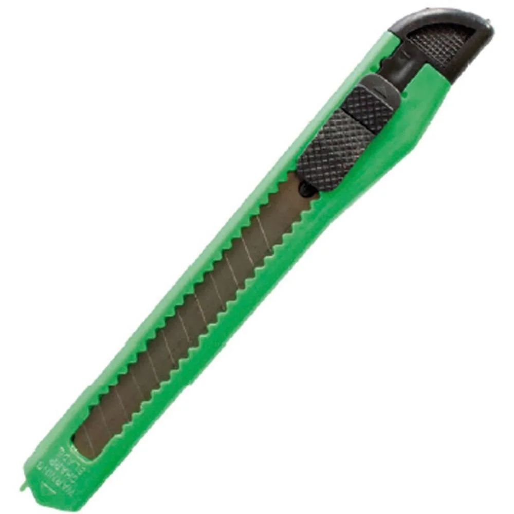 Estilete Estreito Plastico 9Mm Cores Sort. Leonora (Cx.c/12)