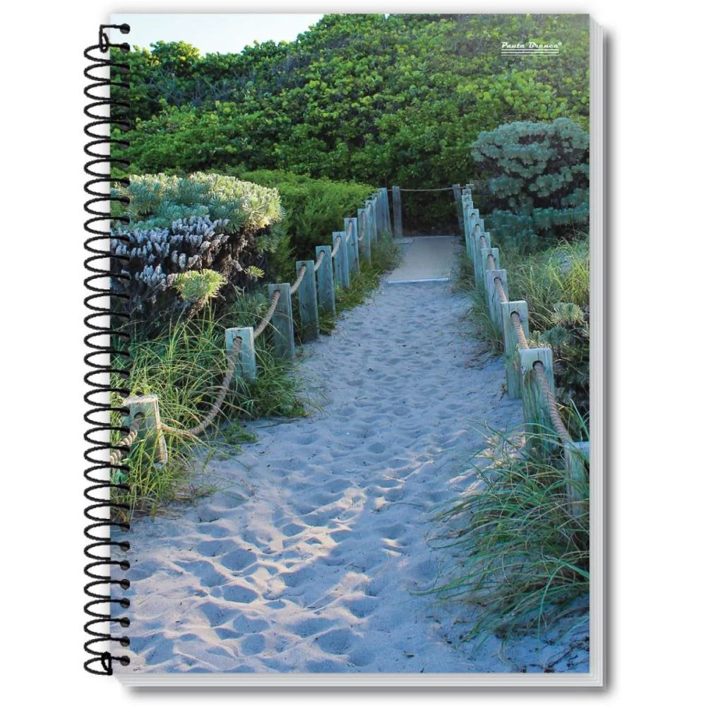 Caderno Espiral Pequeno Flexivel New 48Fls. Pauta Branca (Pct.c/20)