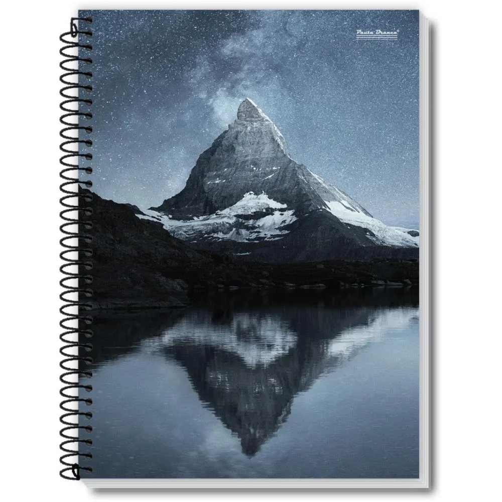Caderno Espiral Pequeno Flexivel New 96Fls. Pauta Branca (Pct.c/10)