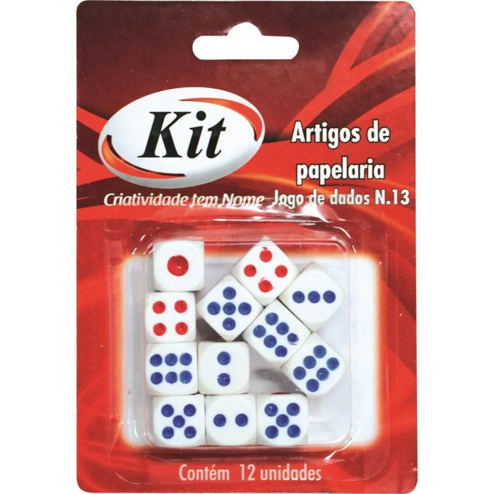 Dado N.13 C/12 Unidades Kit (Blister)