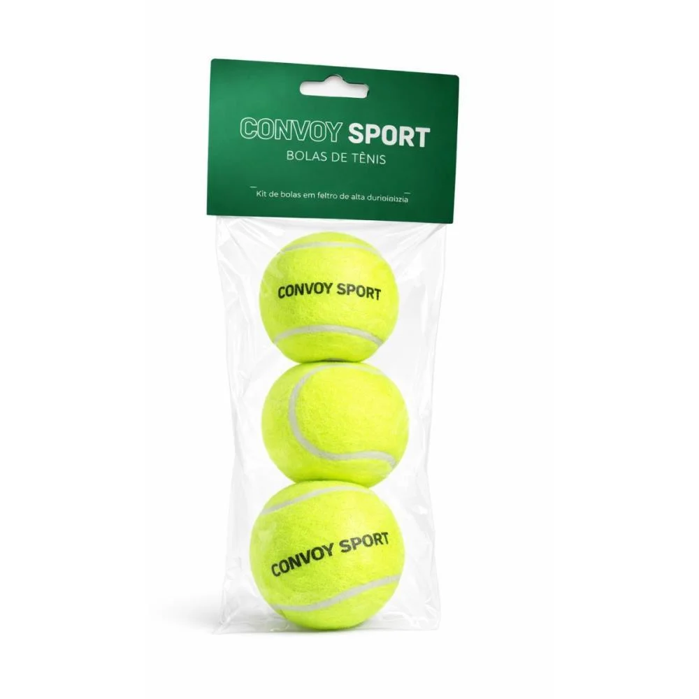 Bola De Tenis Amarela C/3 Yins (Pct.c/03)