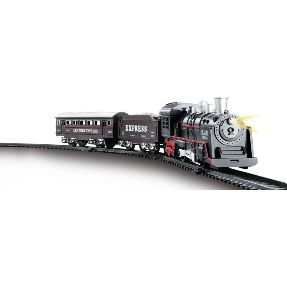 Locomotiva Pista De Trem C/ Luz/Som Dm Toys