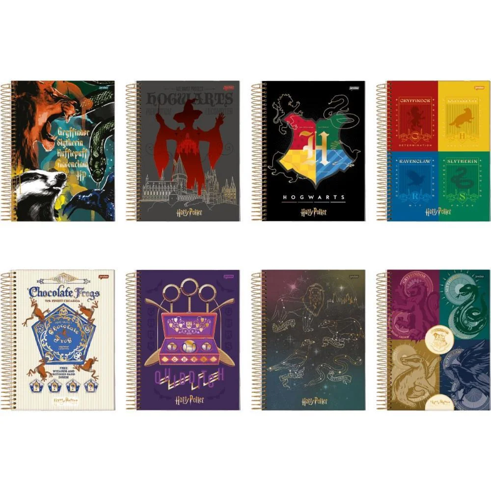 Caderno 01X1 Capa Dura Harry Potter 96Fls. I.a Jandaia (Pct.c/04)