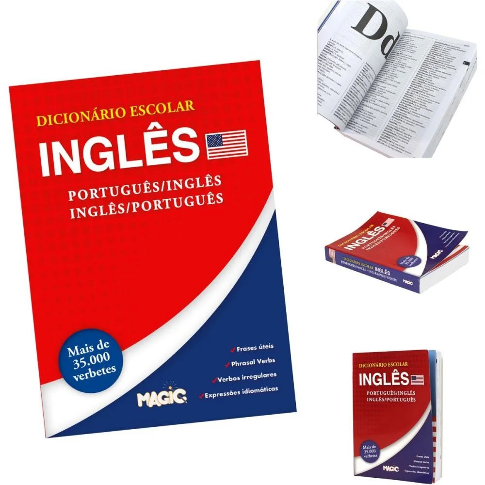 Dicionario Ingles Escolar Completo 480P 16,5X12C Magic Kids