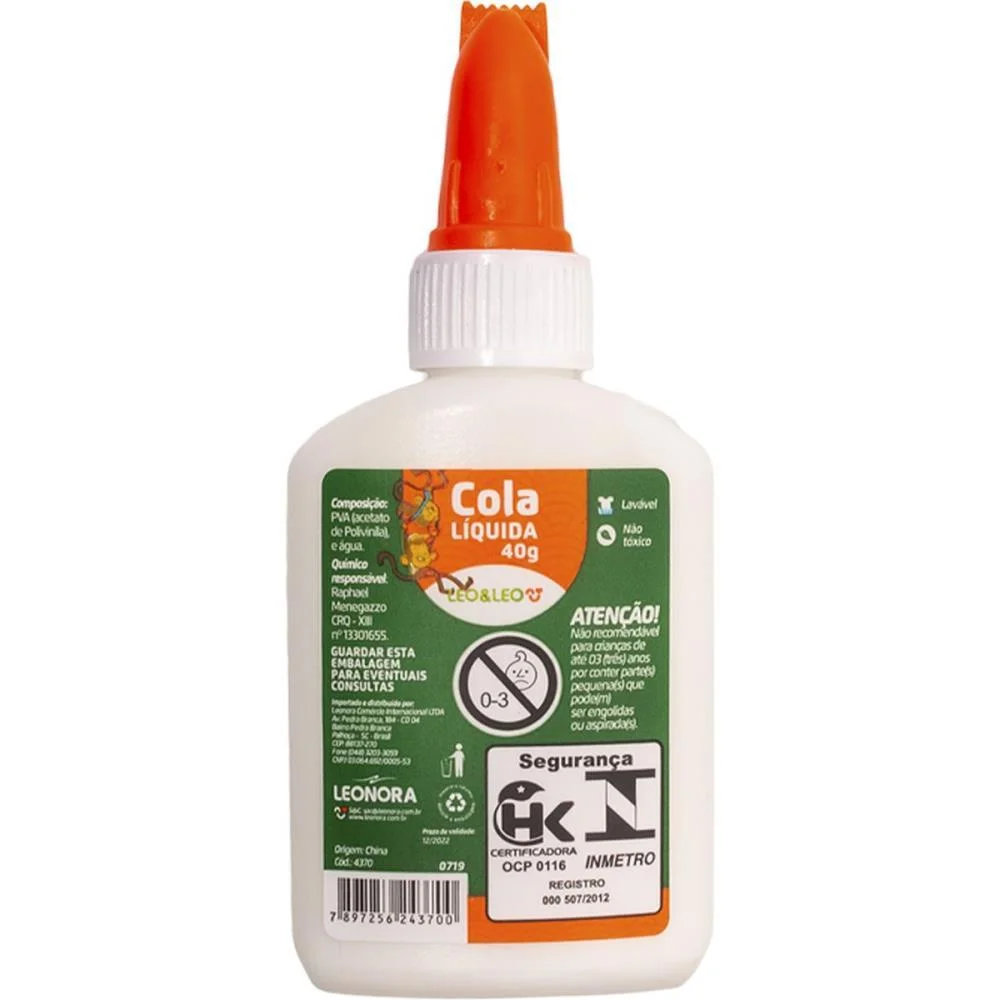 Cola Escolar Leoleo 40G. Leonora (Cx.c/12)